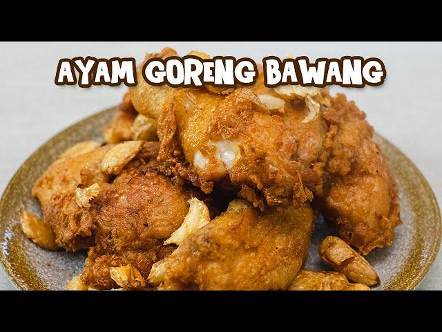 Tanpa Ungkep ! Tapi Enak ! Resep Ayam Goreng Bawang