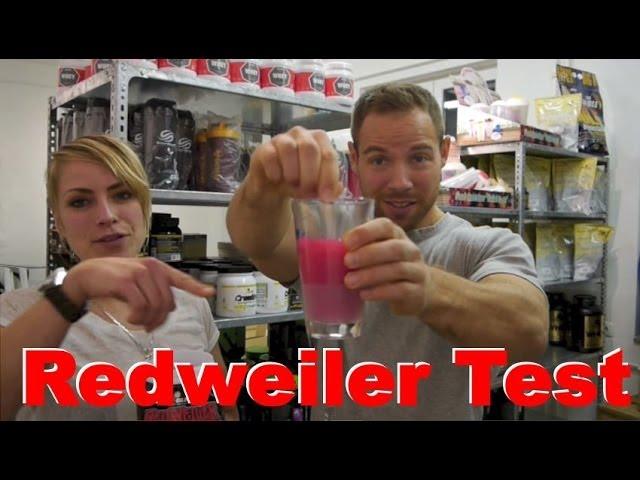 Muskelmacher Vlog #2 - Sarah & Simon testen Redweiler von Olimp