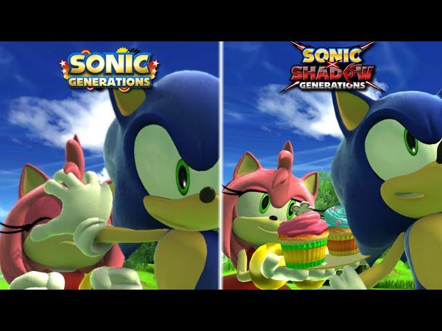 Sonic Generations: Cutscene Comparison (2011 vs. 2024)