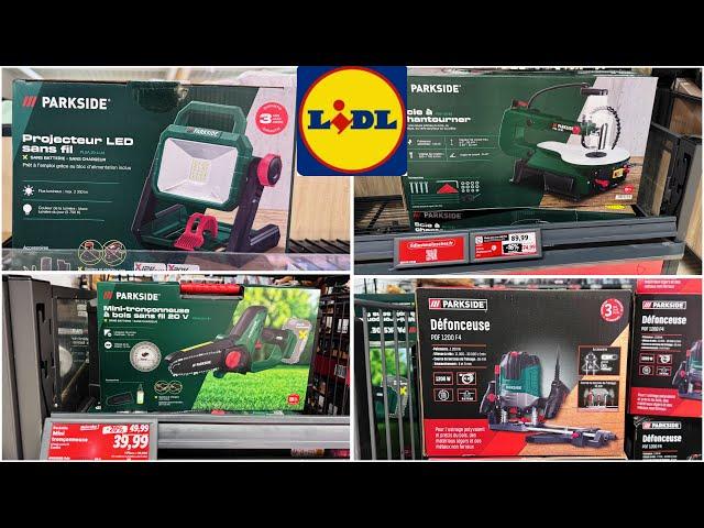 LIDL BRICOLAGE PARKSIDE - NOUVEL ARRIVAGE LIDL - BONS PLANS - STOCK DISPONIBLE