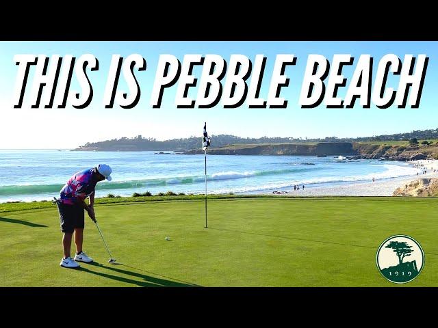 What It's Actually Like To Play Pebble Beach [PEBBLE BEACH GOLF LINKS]