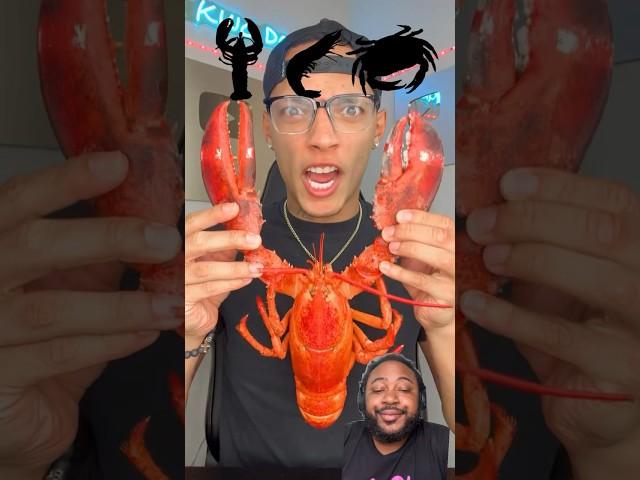 Lil Raheezy Reacts To $1000 SEAFOOD MUKBANG EATING SHOW! #funny #comedy #lilraheezy