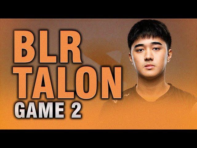 BLACKLIST vs TALON - GAME 2 - CAST BY CHIEF ARMEL AND BOSS KU - RIYADH QUALIFIERS CLOSED QUALS