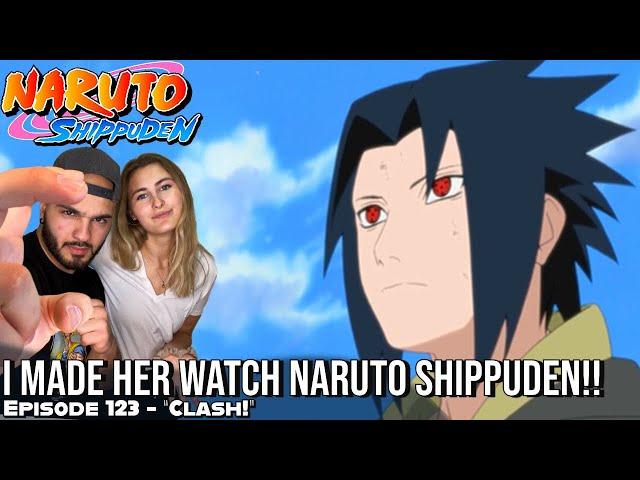 SASUKE VS DEIDARA (PART 1) Girlfriend's Reaction Naruto Shippuden Episode 123