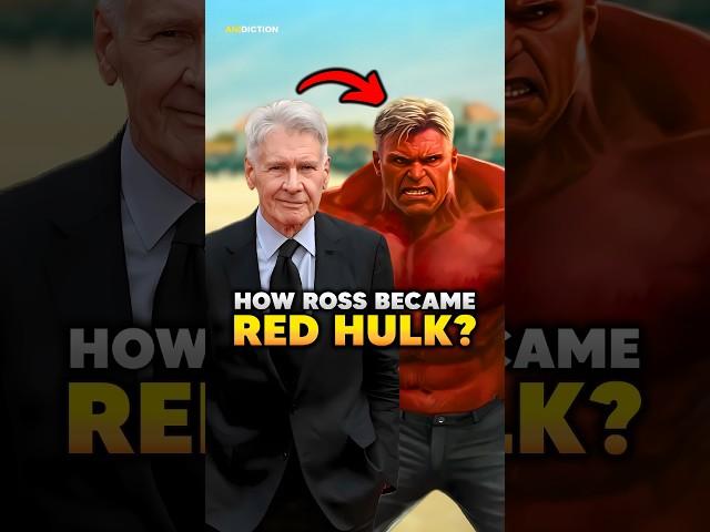 How Will Thunderbolt Ross Become Red Hulk in Captain America brave new world? #redhulk