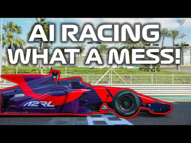 The Worlds First AI Powered Race Was A Big Mess! | A2RL Abu Dhabi Autonomous Racing League