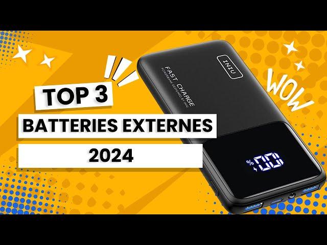 TOP 3: Batteries Externes 2024 : Anker, JIGA, INIU - Lequel Choisir ? | Comparatif & Avis