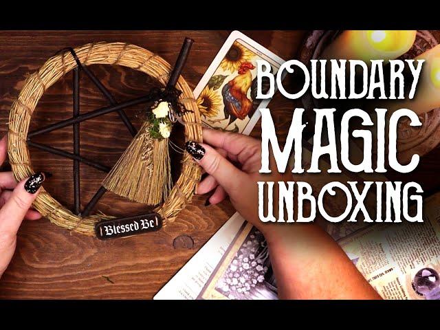 Open a Witchy Subscription Box With Me - Boundary Magic - SugarMuses - Magical Crafting