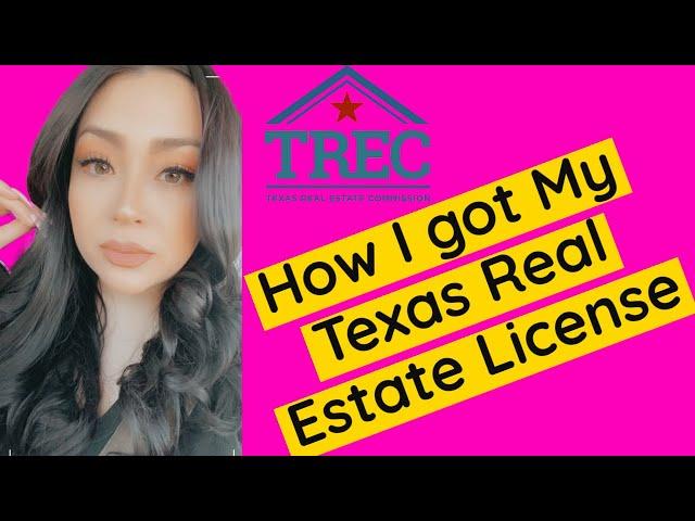 Process To Get A Texas Real Estate License