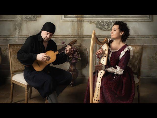 Renaissance guitar and gothic harp (Dmitry Cherevko / Maria Kulakova)