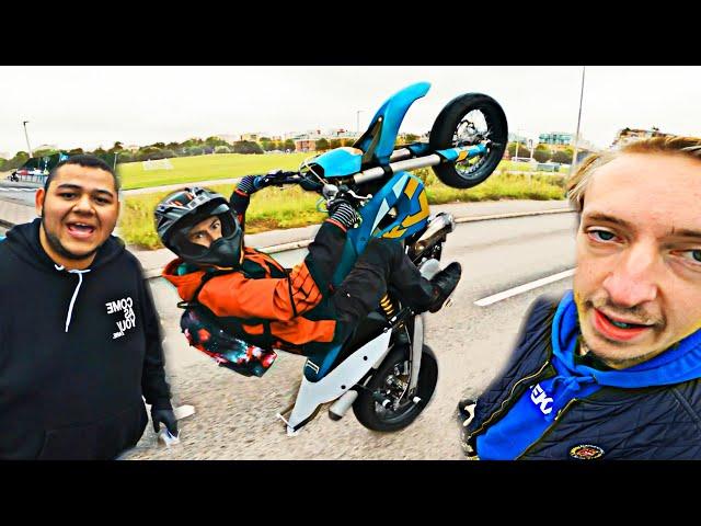 SUPERMOTO vs SWEDISH MOPED KIDS | Frihamnen Meet 2021 | BLDH