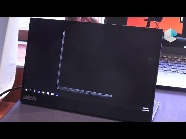 Lenovo Thinkvision M14 Monitor 14  USB-C external display