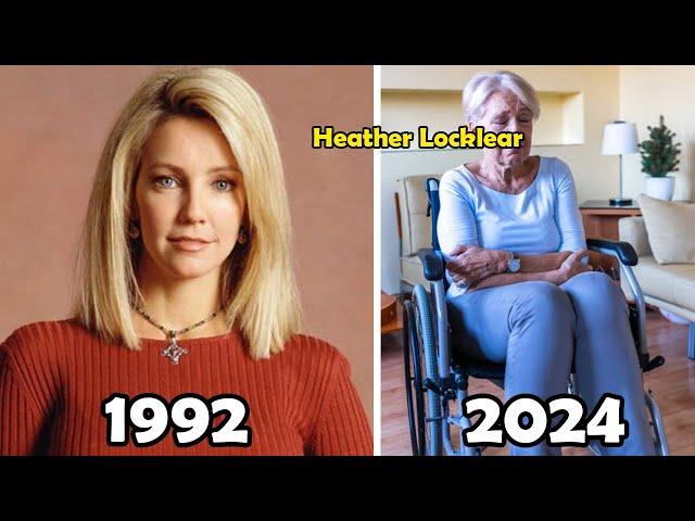 Melrose Place 1992  Cast Then and Now 2024 // Heather Locklear