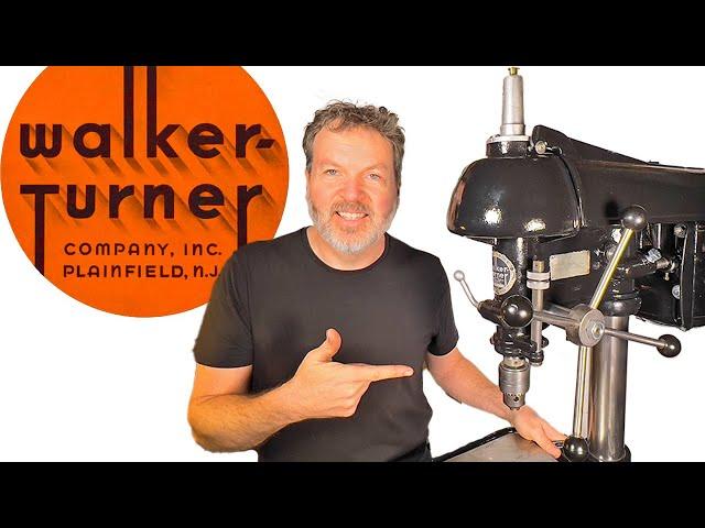 The Walker Turner Video - History & Drill Press Restoration