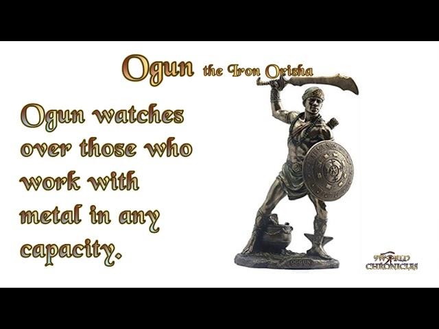 Ogun the Iron Orisha