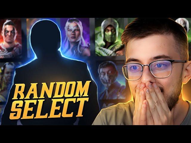 The RANDOM SELECT CHALLENGE in Mortal Kombat 1!