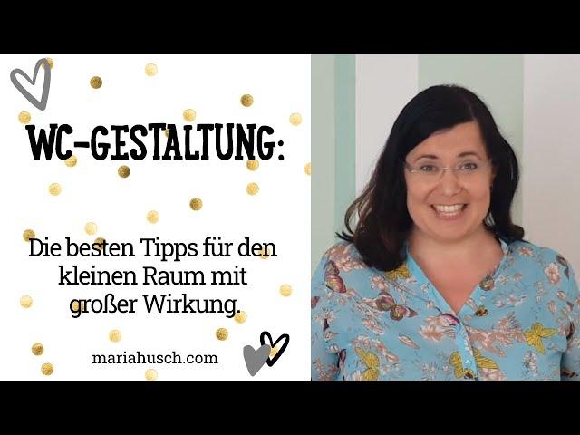 WC-Gestaltung: Die besten Tipps für den kleinen Raum mit großer Wirkung. | Home | Raumtalk 195