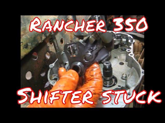 Rancher 350 shifter problems Stuck in neutral or 5th gear