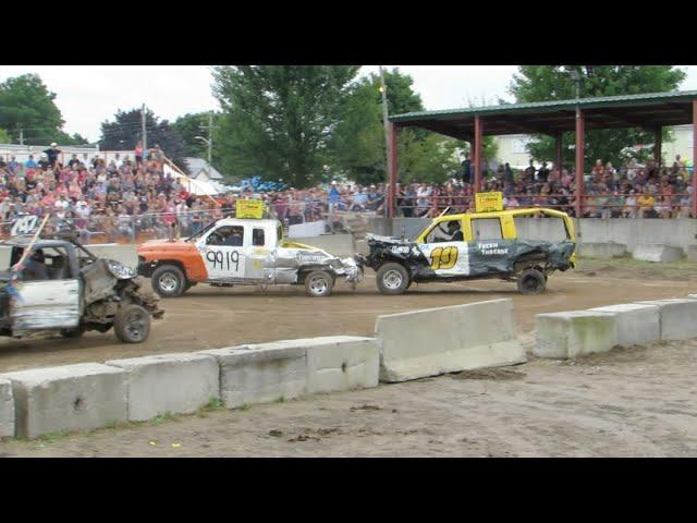 Napanee Demolition Derby August 5, 2024. Truck Feature.