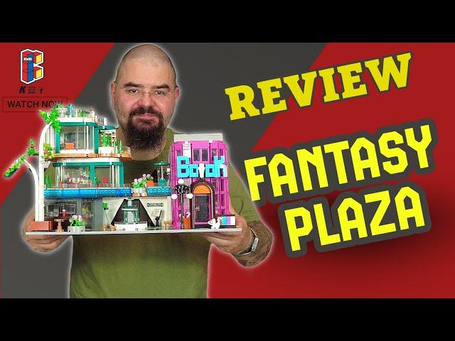 Das Friends Modular Building, dass es von LEGO® nie gab. Bunt, Groß & Kurios. Fantasy Plaza von KBox