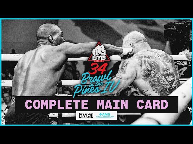 BYB 34 Bare Knuckle Brawl in the Pines IV - Three Championship Fights (Complete Main Card)