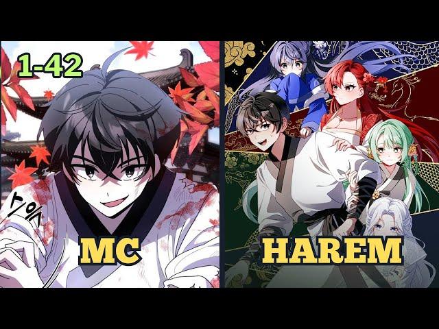 (1-42) he reincarnated in a fantasy romance novel and unintentionally seduces the prince`s harem
