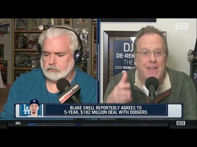 Blake Snell signed with the Dodgers $182 Million / 5 years  - The Michael Kay Show TMKS Nov 27 2024