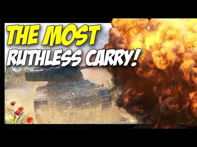 ► RUTHLESS CARRY, WOW! :O - World of Tanks Epic Battles