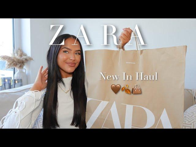 ZARA NEW IN | autumn vibes + try on