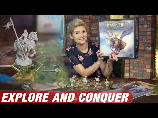 Heroes of Might and Magic III: The Board Game - Preview │ How To Play