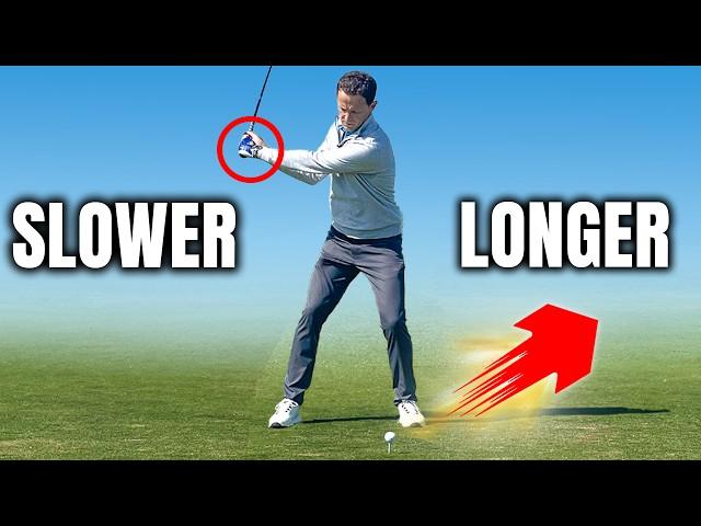 Hit Every Club Longer By Swinging Slower (Let me explain)