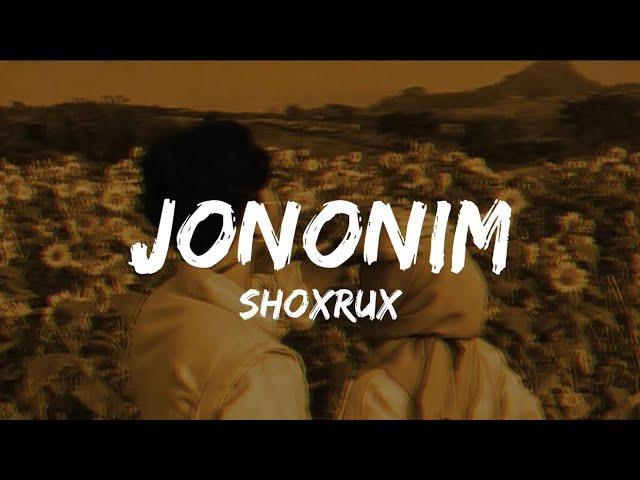 SHOXRUX - JONONIM lyrics | Qo’shiq matni | karaoke #shoxrux #jononim #uzbek #lyrics
