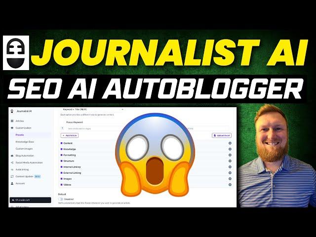 Journalist AI Review: The Ultimate AI SEO Writing Tool