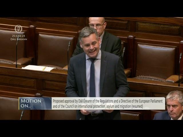 The EU Migration Pact is not in Ireland’s interest - Pearse Doherty TD