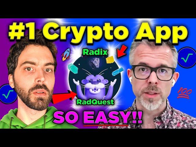 My #1 Crypto App - EASY DeFi for Beginners (Radix RadQuest Guide)