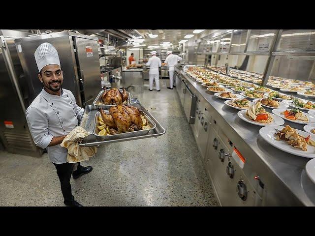 5000 Hungry Sailors Served in RECORD TIME Every Thanksgiving