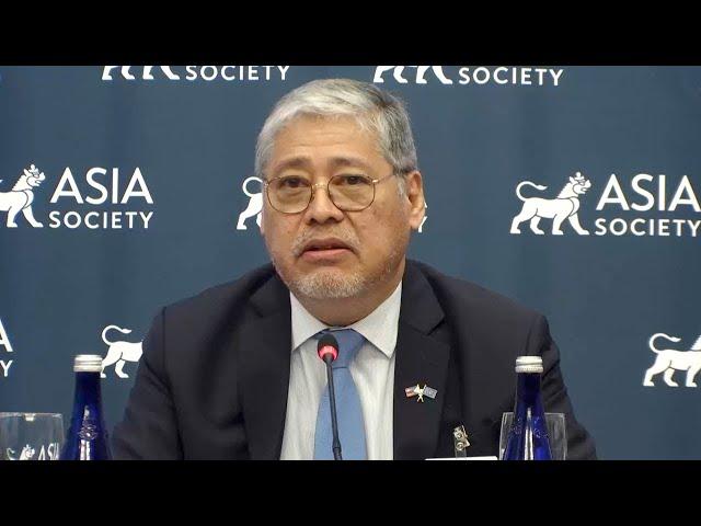 A Special Conversation with Enrique Manalo, Secretary of Foreign Affairs of the Philippines