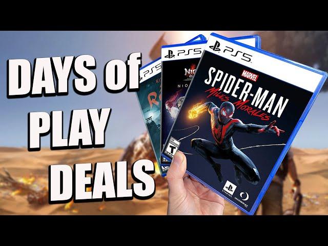 Days of Play Physical Discounts! PS4 & PS5 Bargains!