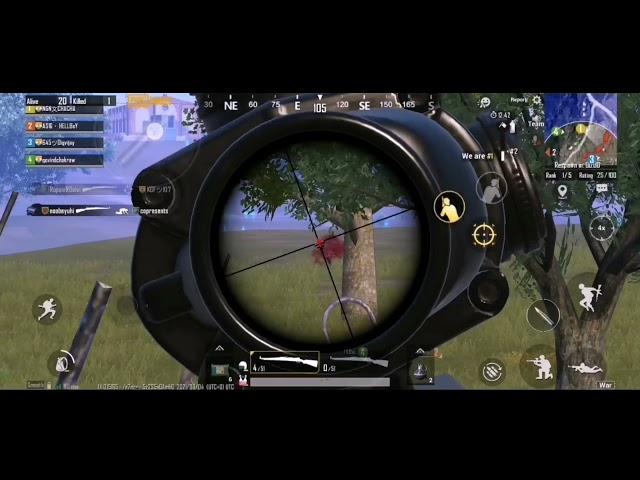 Kar98k headshot in pubg mobile