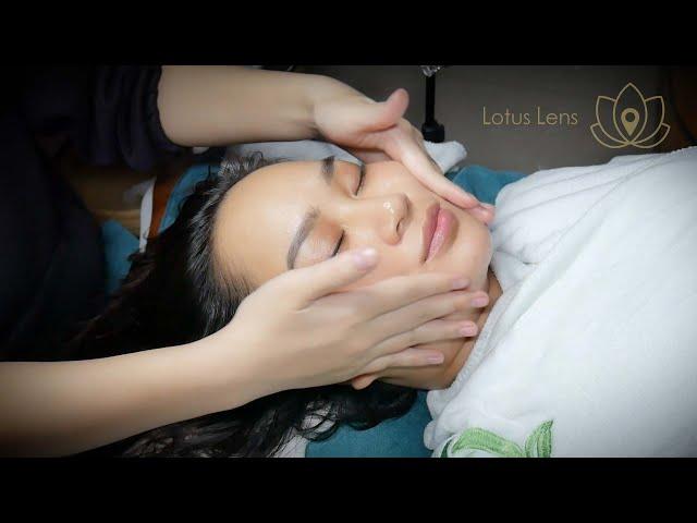 Asmr No Talking | Asmr Facial Massage for Deep Sleep at Haana Spa | Feel the sound and fall asleep