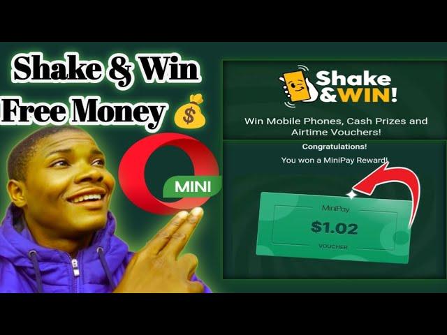 Shake and Win: Earn up to $10 & Free Airtime on Opera Mini!  | New Update 2024" #earnmoneyonline