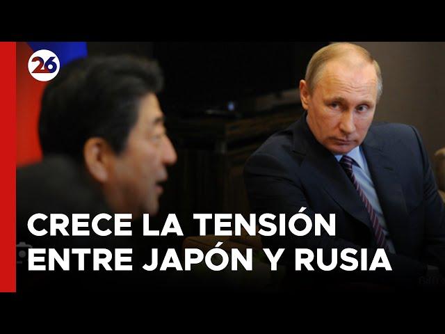 Crece la tensión entre Japón y Rusia