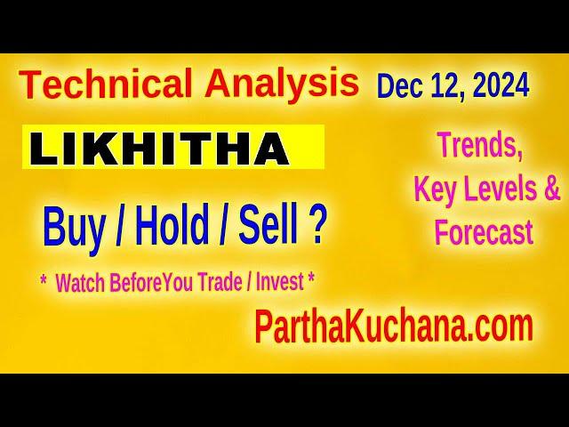 Likhitha Infrastructure Stock Analysis  Technical and Fundamental Breakdown  NSE Stock Review