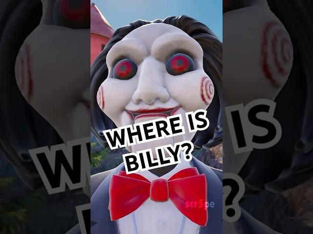 billy has gone missing in dead by daylight...