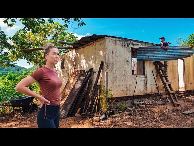 TRANSFORMING THE NEGLECTED FARM HOUSE INTO SOMETHING NEW!