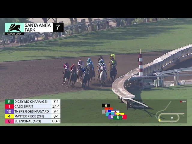 Cabo Spirit(s) wins Race 7 on Saturday, September 28 at Santa Anita Park