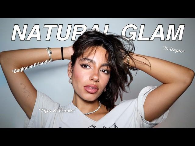 How To: NATURAL MAKEUP GLAM TUTORIAL *Beginner's Guide* (Tips & Tricks, Detailed, Explained)