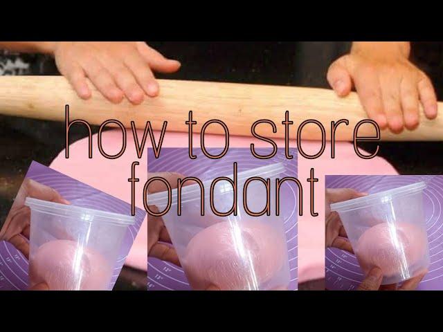 how to store fondant | by:Helen A.