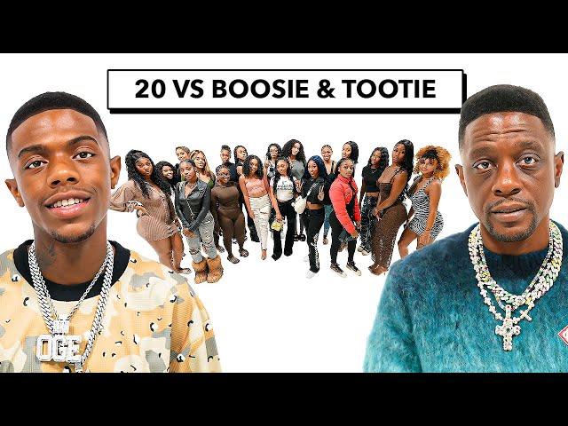 20 WOMEN VS 2 RAPPERS: BOOSIE & TOOTIE