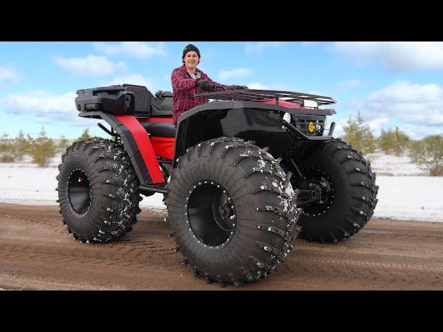 Testing the Worlds Biggest Four Wheeler